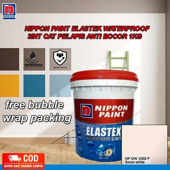 Promo Cat Tembok Kamar Dinding Rumah Dapur Ruang Tamu Wc Toilet Anti Jamur Lembab Air Estetik Pelapi