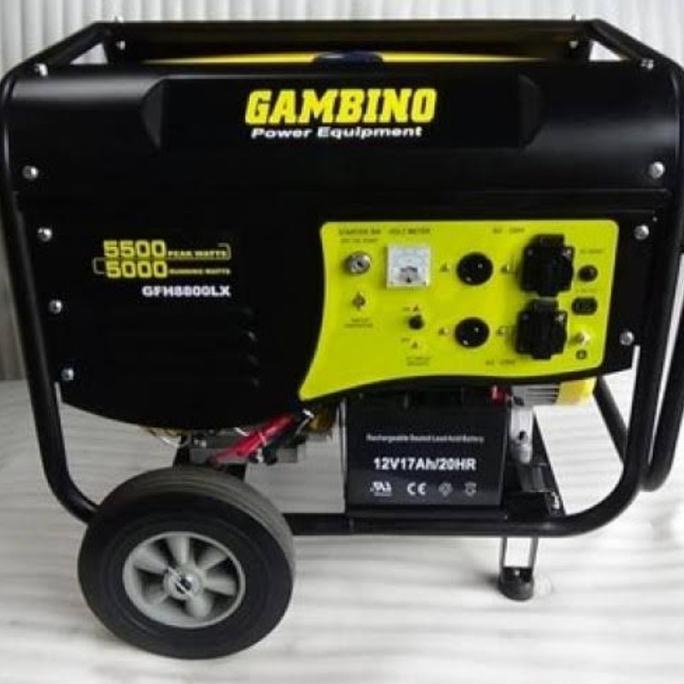 Genset Gambino 5000 Watt Gfh 8800 Lx/ Gfh8800Lx