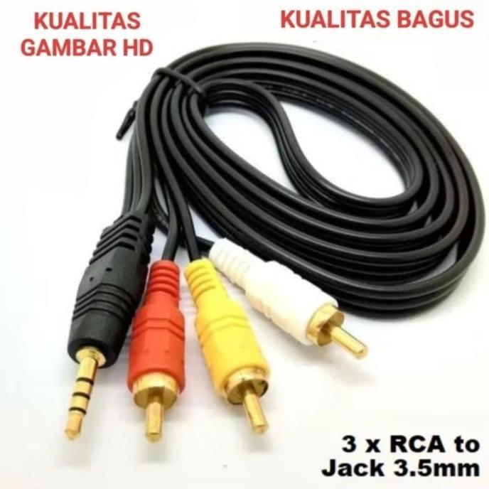 Kabel rca set top box Polytron PDV600T2 kabel stb Polytron pdv620T2