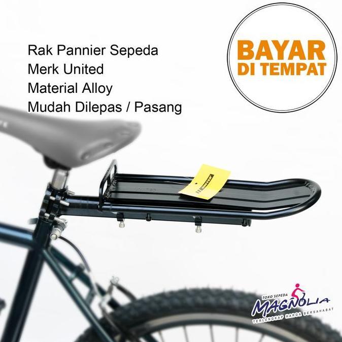 Rak Pannier Sepeda United Touring Alloy