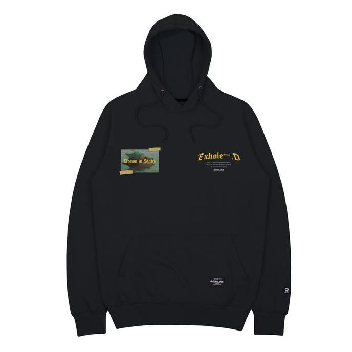 Sale Dobujack Exhale Black Hoodie