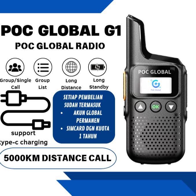 HT POC Global G1 Walkie Talkie 4G/5G Mini