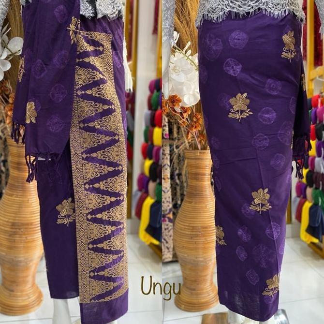 Kamen Jumputan Set Selendang | Kamen Tretes | Kamen Jumputan