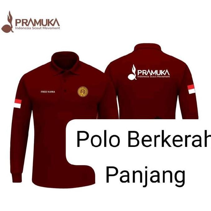 BAJU BERKERAH PRAMUKA INDONESIA - KAOS BERKERAH PRAMUKA INDONESIA - KAOS KERAH PRAMUKA // KAOS POLO 
