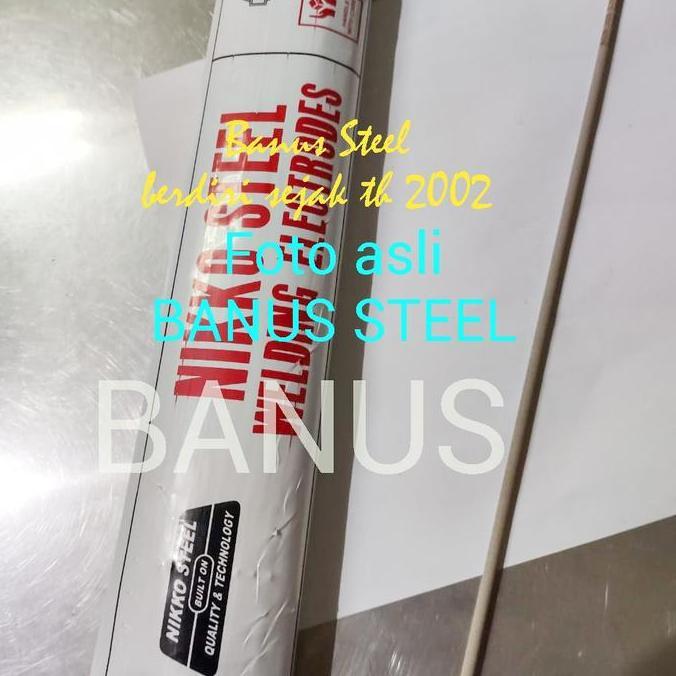 Miliki Kawat Las Stainless 2,6 Mm Nikko Steel Nsn 308 Kawat Las Cantum Per Kg