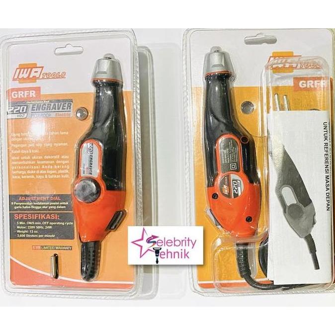 Alat Ukir Grafir Keramik Iwa Tools Electrik/Besi/Kayu