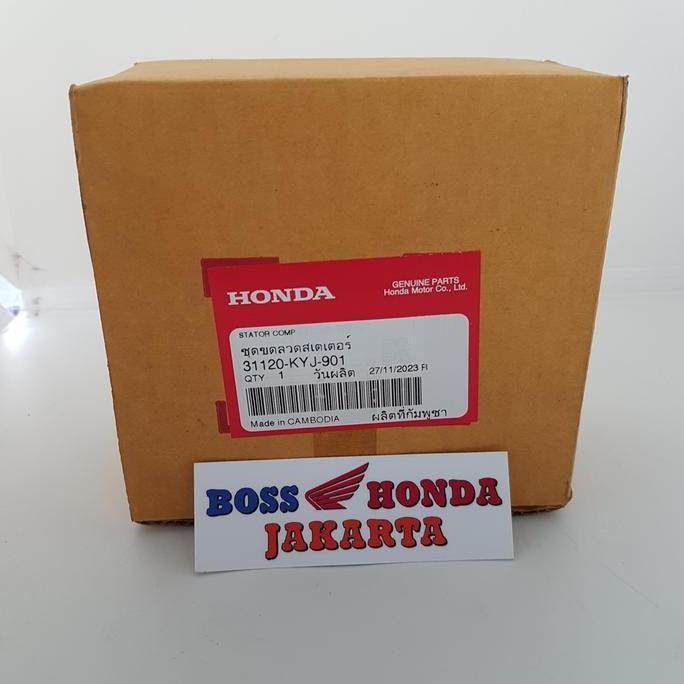 SPAREPART CBR 250R CBU : 31120-KYJ-901 SPUL / STATER COMP CBR 250R CBU ORI HONDA MOTOR CO.,LTD MADE 