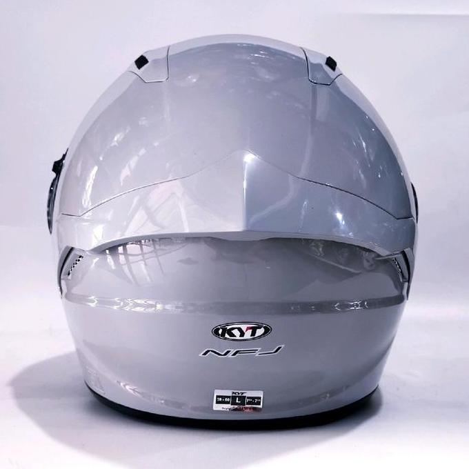 Helm Kyt Nfj Solid Grey Terlaris