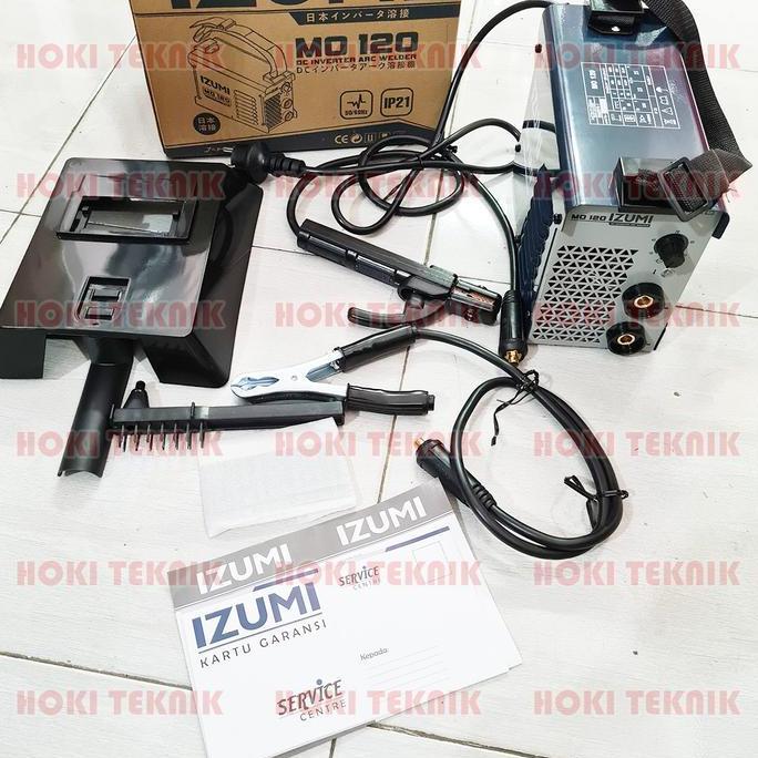 Miliki Paket Mesin Las Izumi Mo 120 Mo120 Inverter Mma + Kawat Las Rd-460