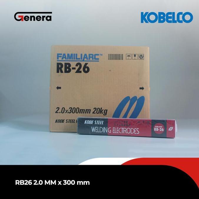 Miliki Kawat Las Kobe Rb26 2.0Mm 2Kg / Rb26 2.0 Mm Kobe