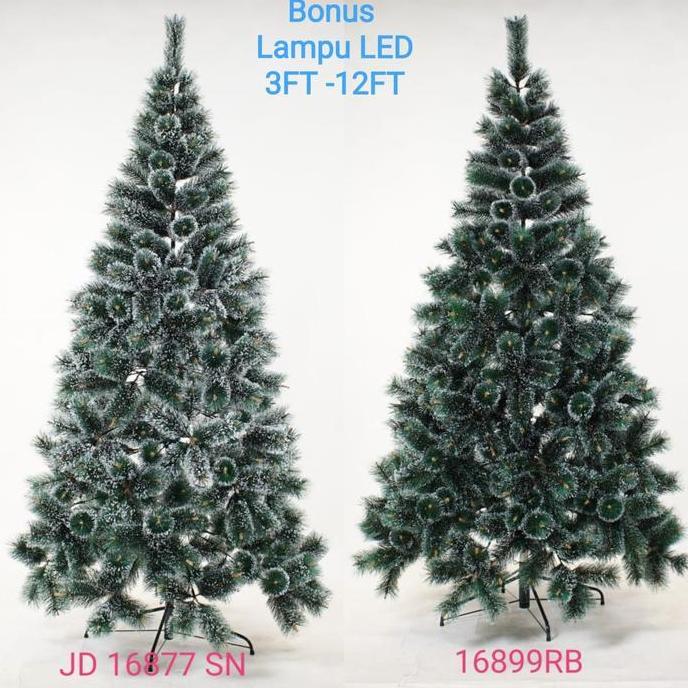 Promo SALE CHRISTMAS TREE/ POHON NATAL UK.10FT(3METER) TYPE 16877SN /16899RB (POHON NATAL SALJU/POHO
