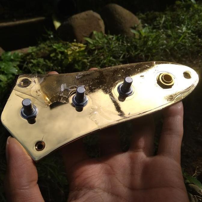 Plate Wiring Control Jazz Bass Gold Fender Squier