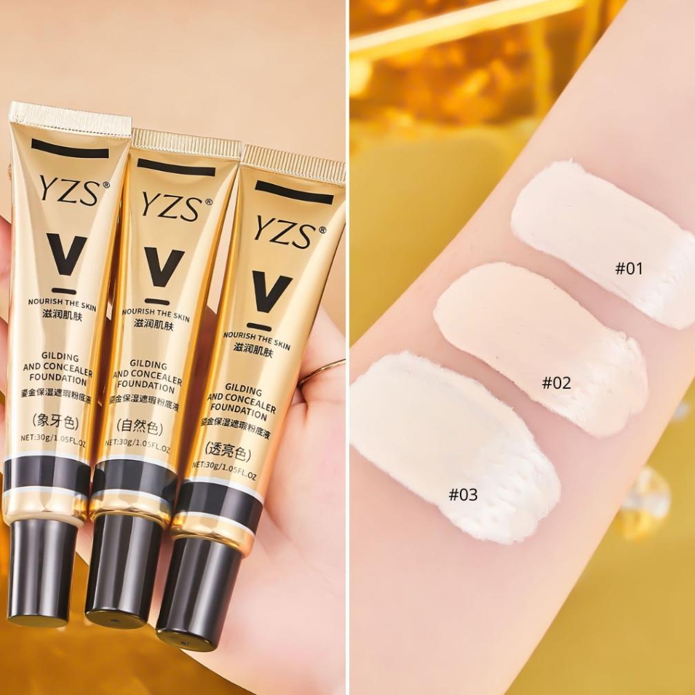 Yukaricollection - Yzs Foundation Concealer Liquid Matte Waterproof  Liqiuid Foundation Anti Air Xx1