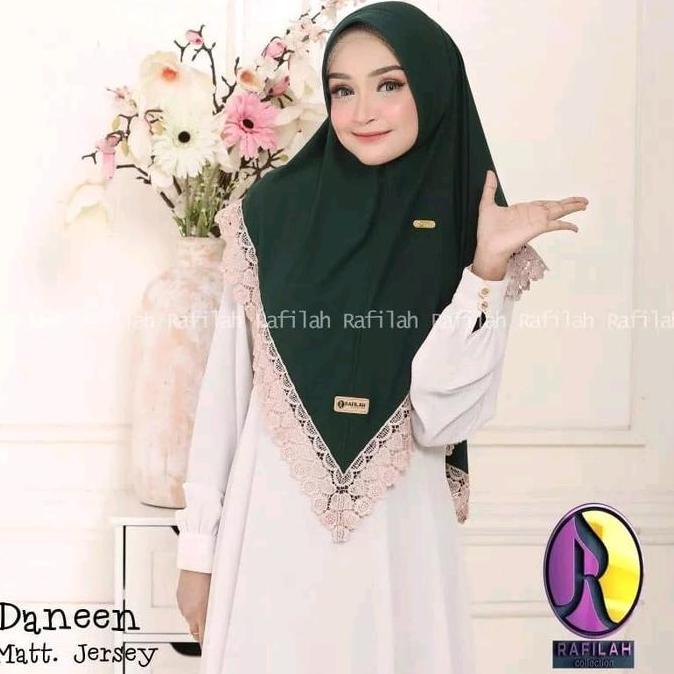 Jilbab Rempel Renda Daneen ORI Rafilah