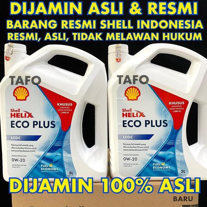 SHELL HELIX ECO PLUS 0W-20 / SHELL ECO PLUS 0W20