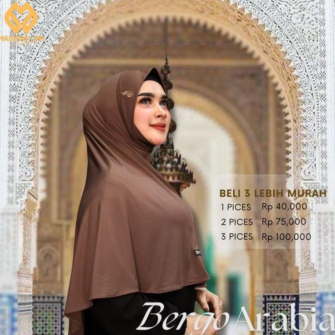 BERGO ARABIAN DAGU (HIJAB ANTEM)