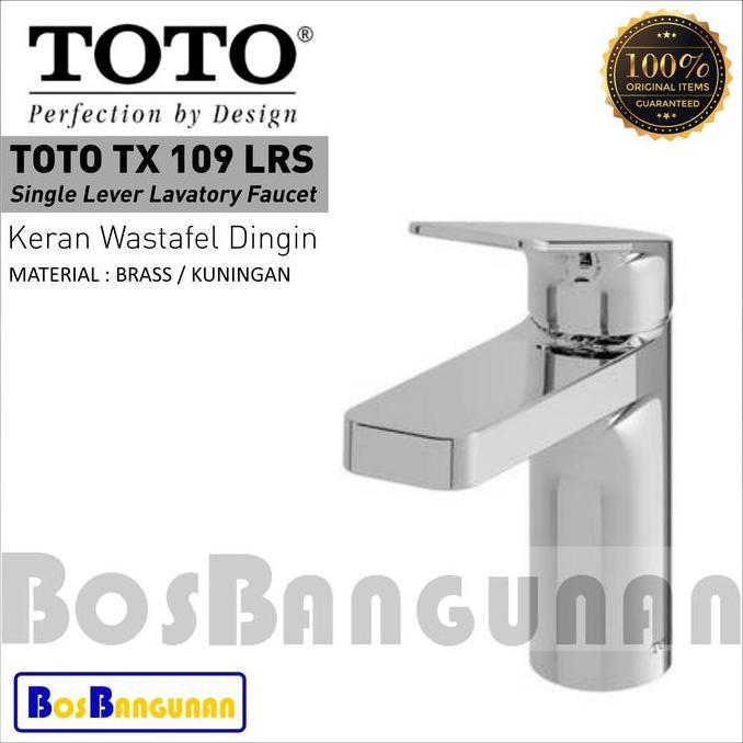 Keran Wastafel TOTO TX109LRS / Kran TOTO TX 109 LRS / TOTO TX 109 LRS Cold Only / TOTO TX109LRS Sing