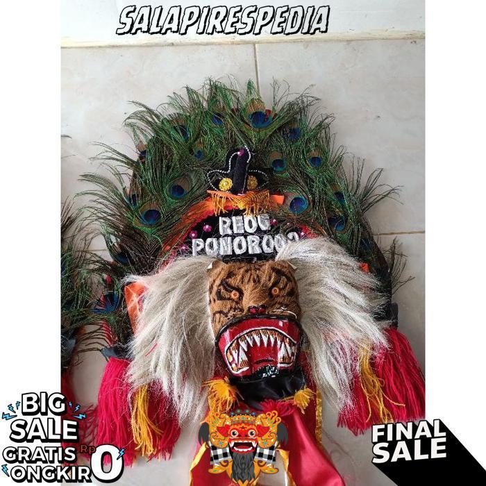 Reog . Reog Mini. Reog Mainan Anak. Reog Murah. Dadak Merak. Dadak Merak Murah. Barongan Br 1114