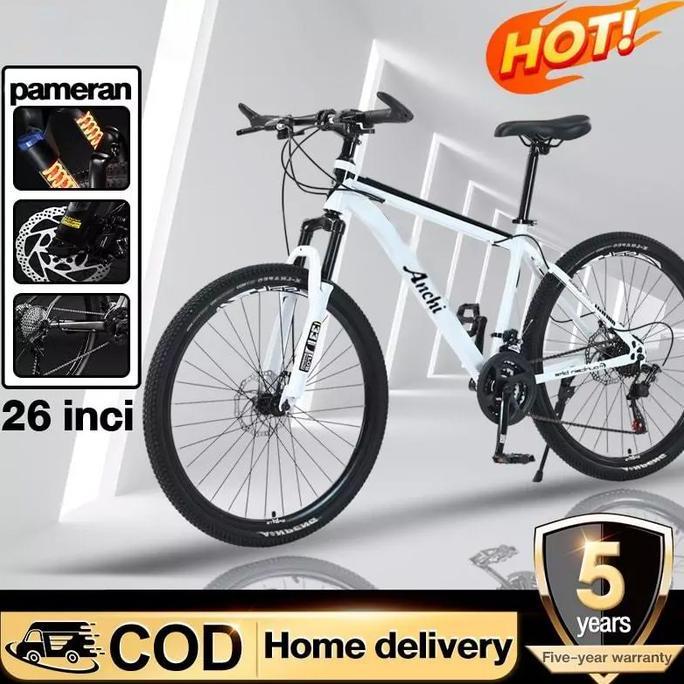 Terbaru Anchi Sepeda Gunung 24-26-27.5 Inci Cocok Untuk Pengendara Tinggi 155-190 Cm Balap Dewasa Ga