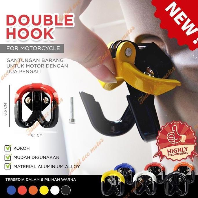 DV43 - Gantungan barang motor/Gantungan barang motor UNIVERSAL/Gantungan barang motor cakar 2