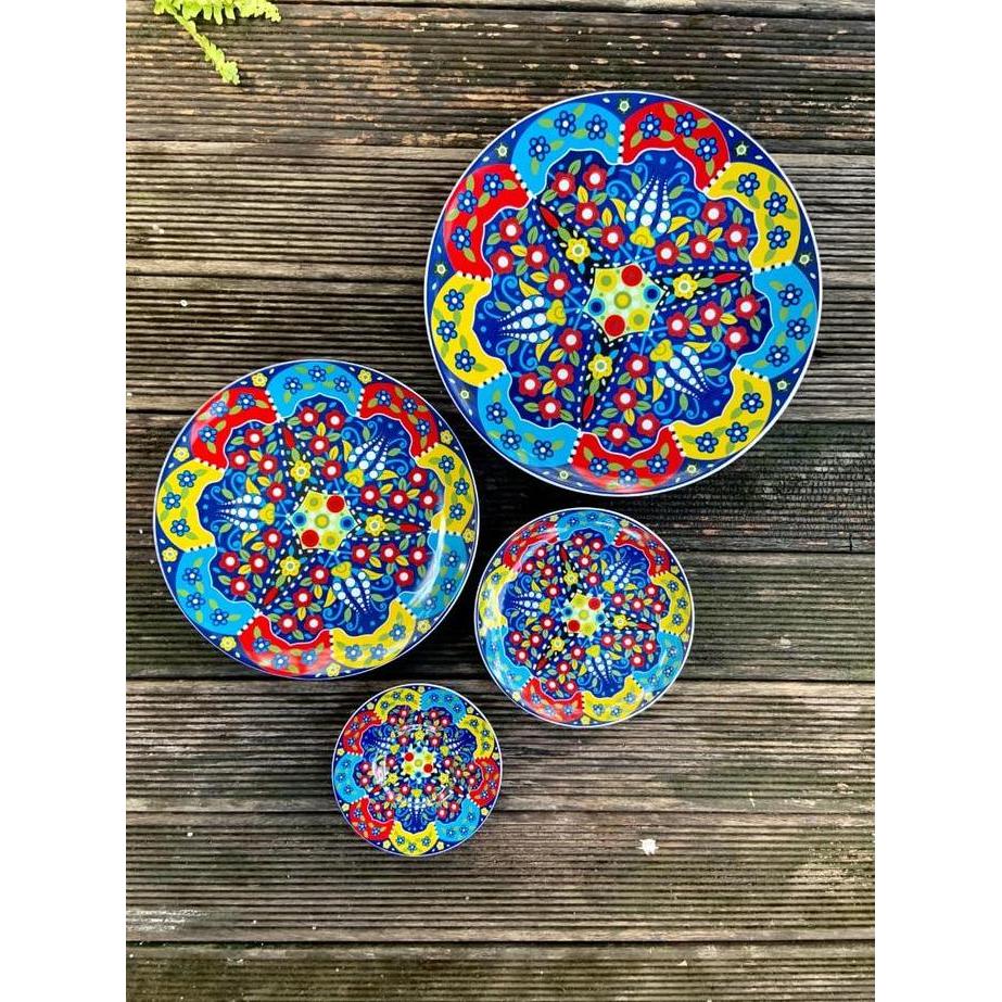 Set Walldecor Maroko Piring Keramik