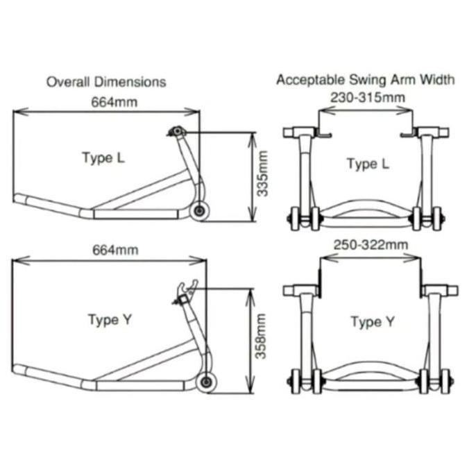 Standar paddock motor/Paddock Daytona ERGE/Standar paddock motor ninja/paddock motor CBR/paddock mot