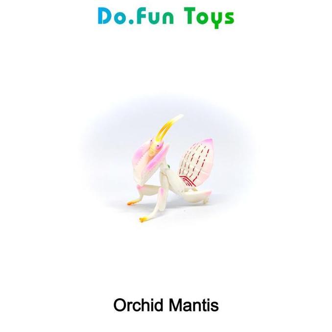 Orchid Mantis Insect Figure / Miniatur Serangga Belalang Anggrek