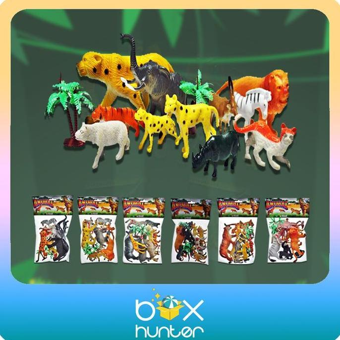 MAINAN MINIATUR HEWAN LIAR | MINIATURE TOYS WILD ANIMALS