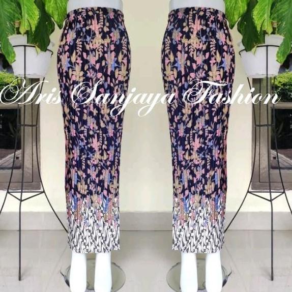 DS72 - Rok Batik plisket fit s-Jumbo/Rok premium/bawahan kebaya /bawahan tradisional modern/Rok plis