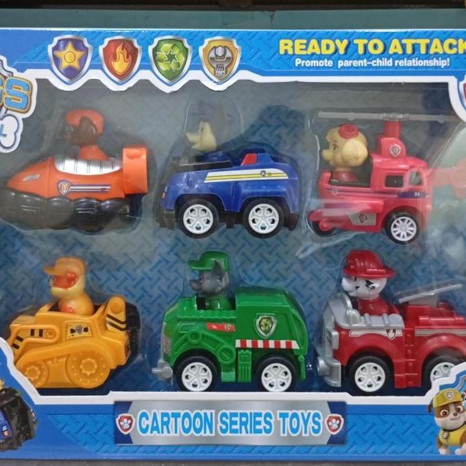 Figure Paw Patrol Set /Mainan Anak Paw Patrol isi 6