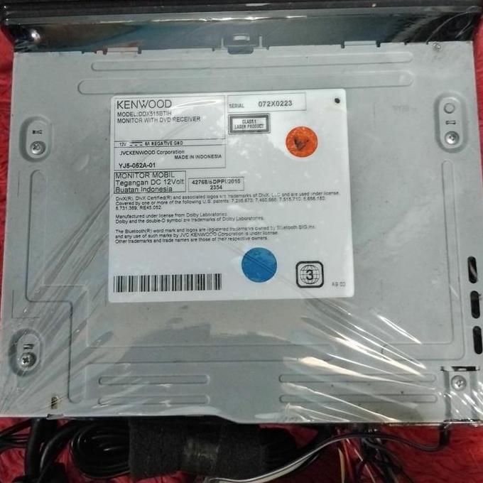 head unit dabeldin kenwood DDX515BT Standar mobil honda