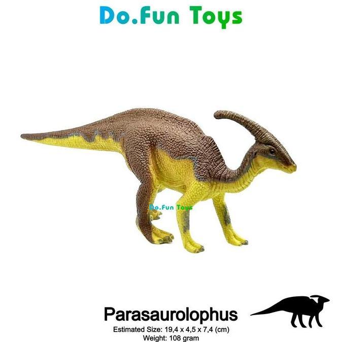 PARASAUROLOPHUS Dinosaurs Figure / Miniatur Dinosaurus PARASAUROLOPHUS