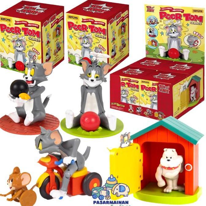 Blind Box Tom And Jerry  Poor Tom Series Random Figure Tom And Jerry