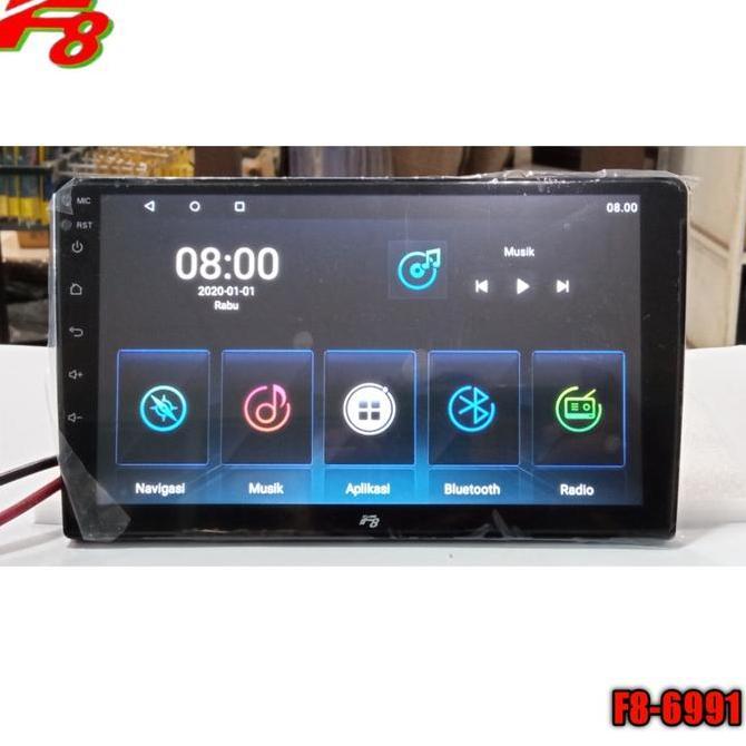 Double din F8-6991 Head Unit Android 9 inchi F8-6991