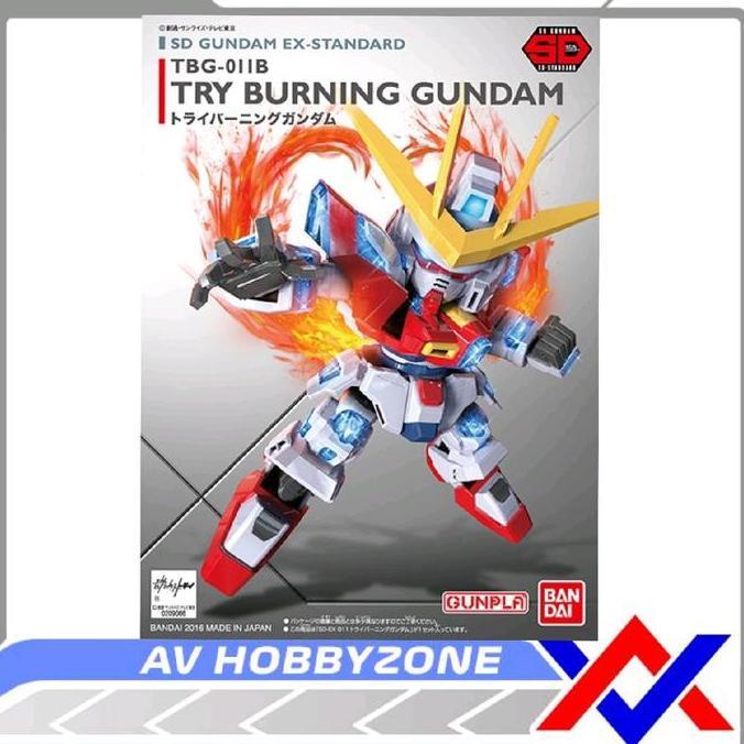 SD EX Gundam Try Burning Bandai