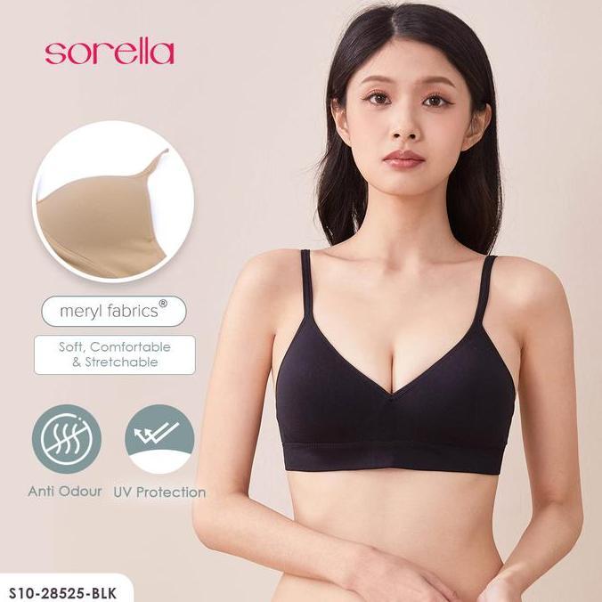 Sorella Seamless Bra S10-28525B - Black