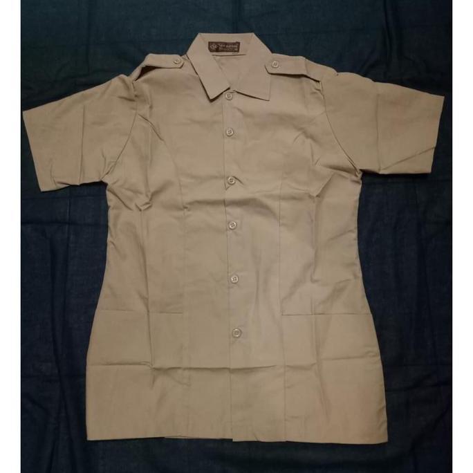 SERAGAM ATASAN / PRAMUKA PEMBINA WANITA / TANGAN PANJANG & PENDEK SMA