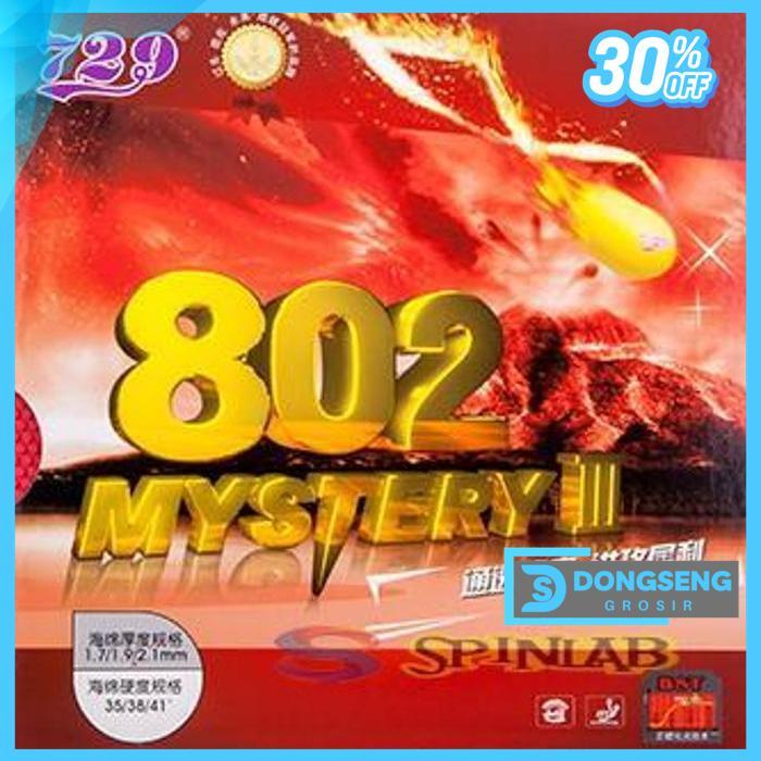 KARET PINGPONG BINTIK SERANG 729 802 MYSTERY III KUALITAS PRODUK TERBAIK