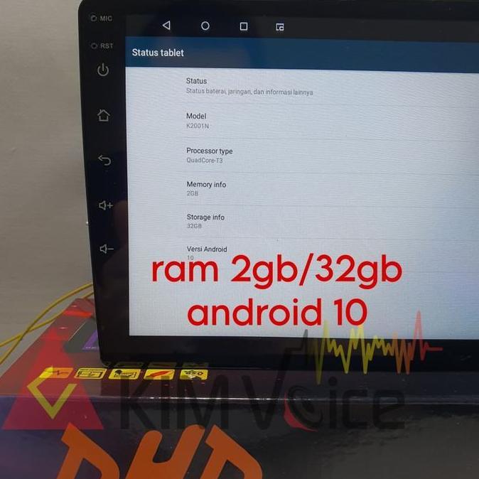 Head Unit Android DHD 7001 10 inch