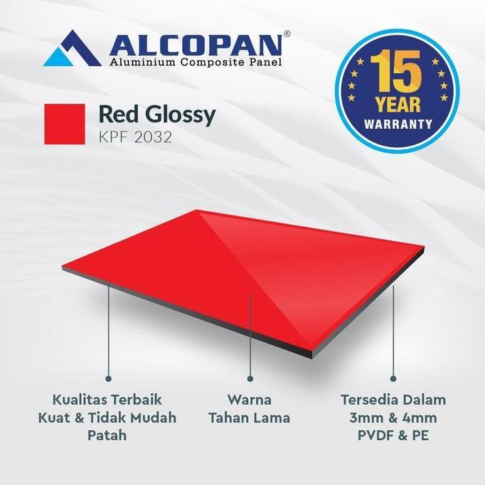 Acp Alcopan 4mm PVDF Outdoor - aluminium composite panel