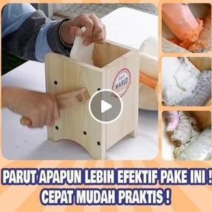 Parut Kelapa Jahe Kunyit Singkong Manual Kayu Berkwalitas.Tajam Kokoh