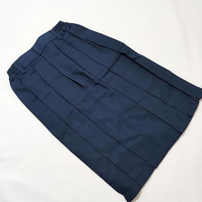 Seragam sekolah rok biru sd rok pendek lipet murah