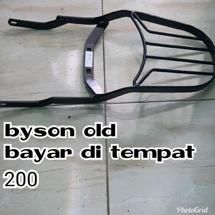 Breket Motor BYSON OLD LAMA Behel Bracket Hollow Breaket Braket locco Rear Begel Dudukan Box Rak Bag