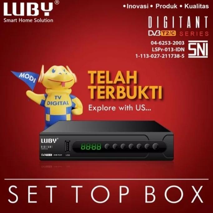 SET TOP BOX TV DIGITAL LUBY