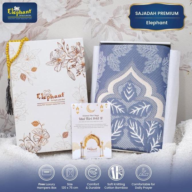 Elephant Hampers Box Sajadah Premium / Sajadah Premium Hampers + Box Terlaris