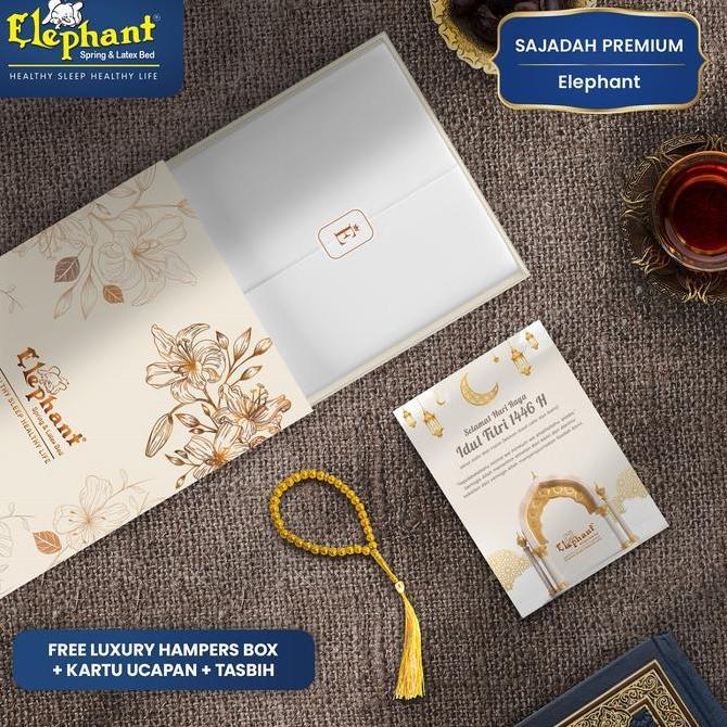 Elephant Hampers Box Sajadah Premium / Sajadah Premium Hampers + Box Terlaris