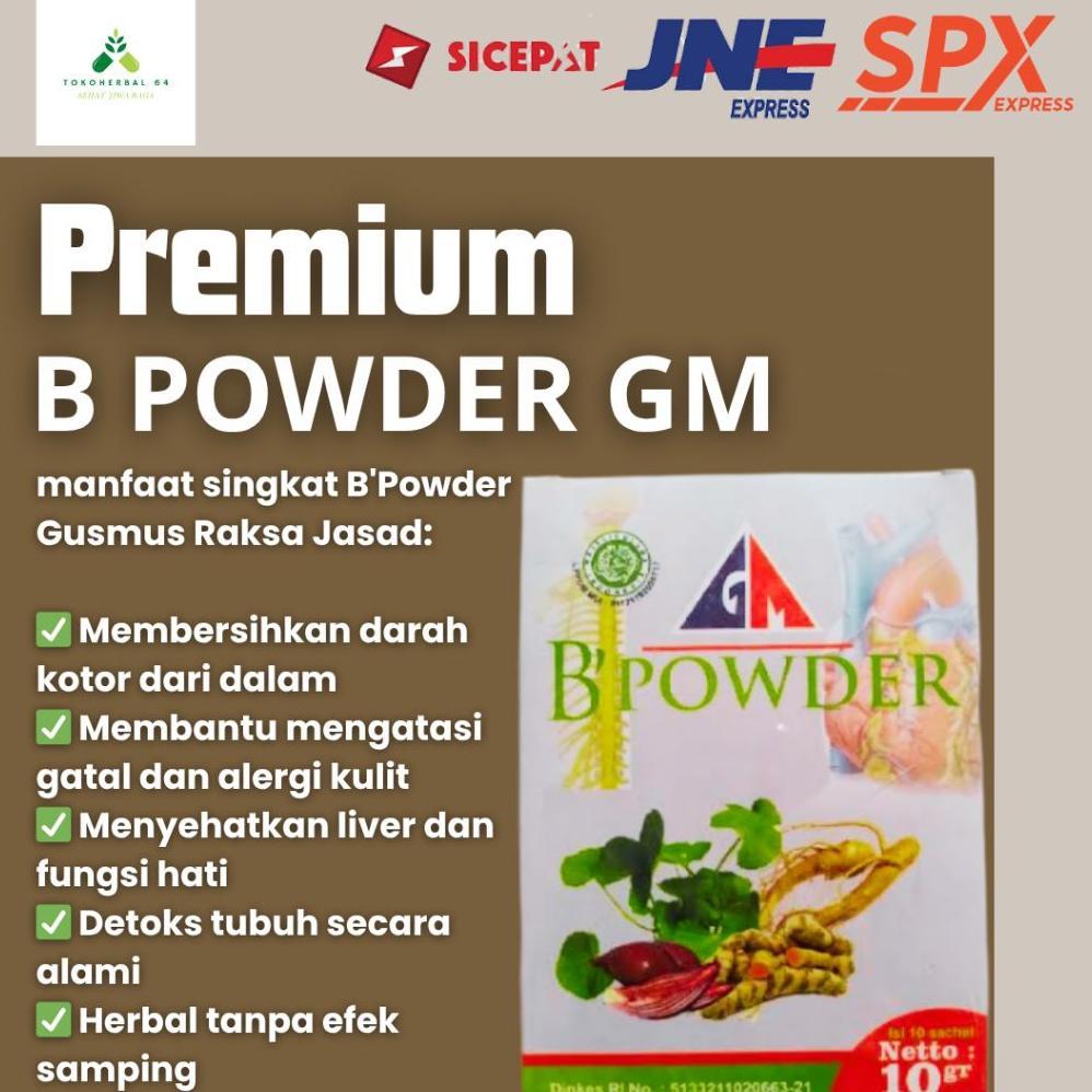 Bahreee_ - GM B Powder Herbal - Diabetes & Stroke Ampuh