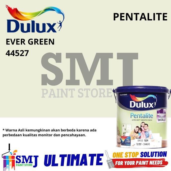 TERBARU - Cat Tembok Interior DULUX PENTALITE warna Ever Green ukuran 2,5L