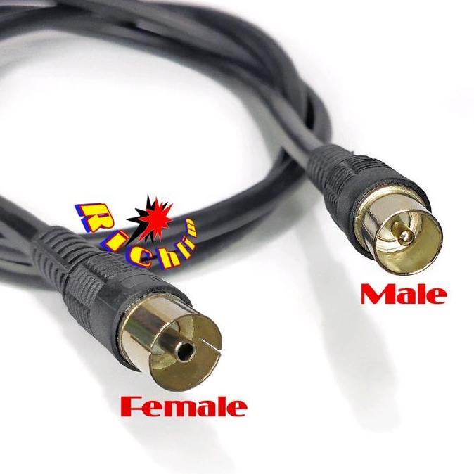 DA53 >> Kabel Antena TV Digital Male To Female 10M / 15M / 20 M Kabel Sambung / Kabel STB Ke TV