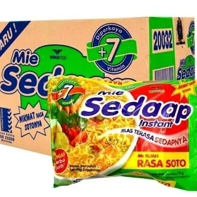 Mie Sedap Sedaap Soto Mie 1 Dus